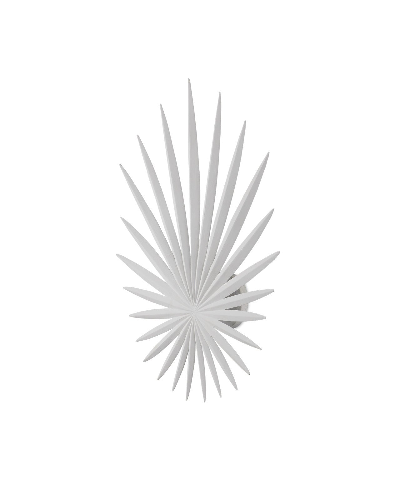 Bismarkia White Wall Sconce